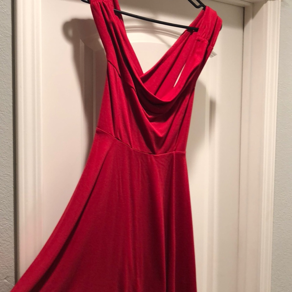 Red dress